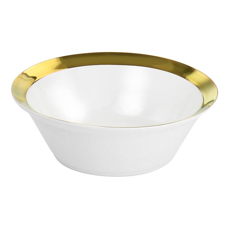 Gibson Home Premier Gold Fine Ceramic 12 Piece Dinnerware Set