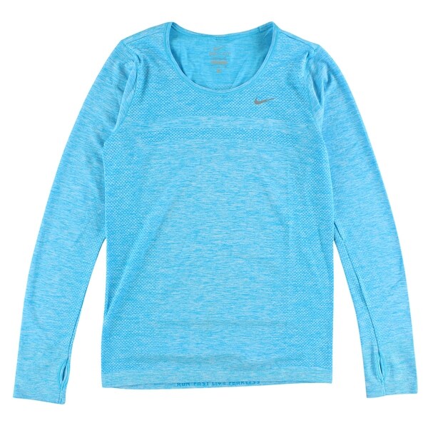 nike dri fit knit long sleeve women's