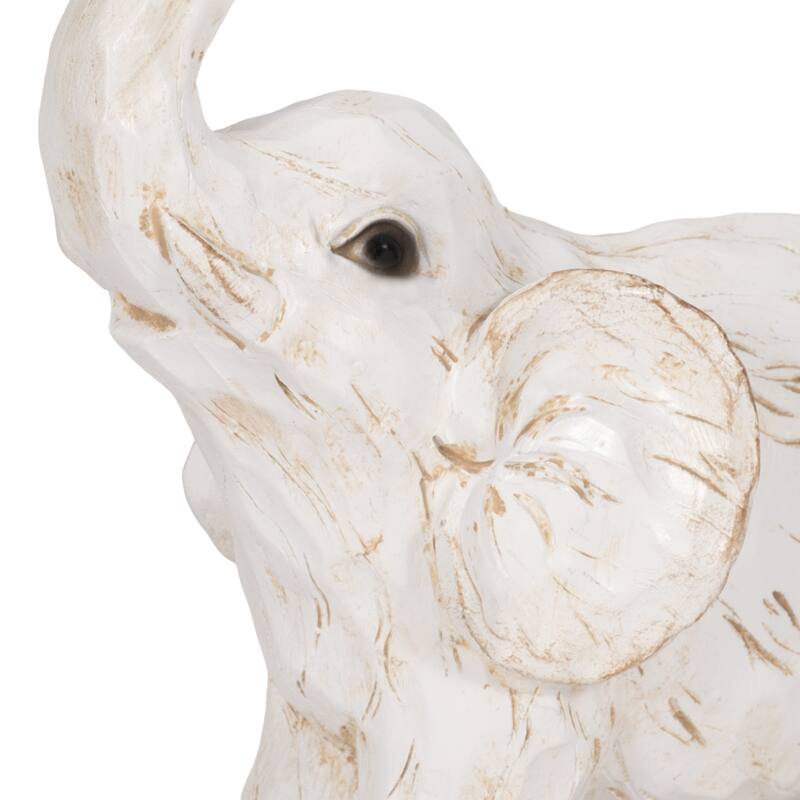 Sagebrook Home Contemporary Elephant Sculpture