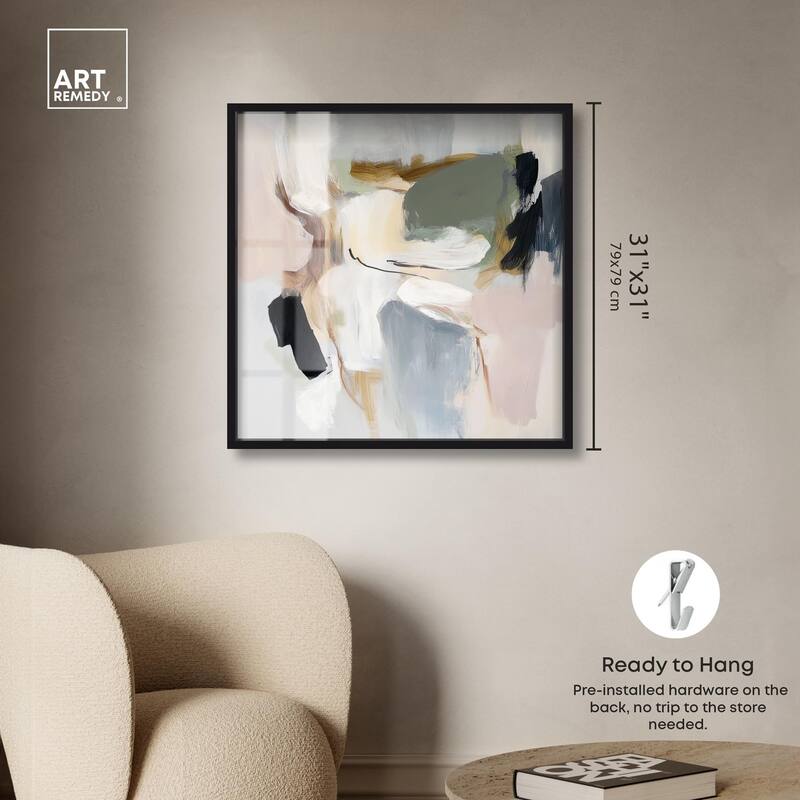 Softened Encounters II Shadowbox by Art Remedy