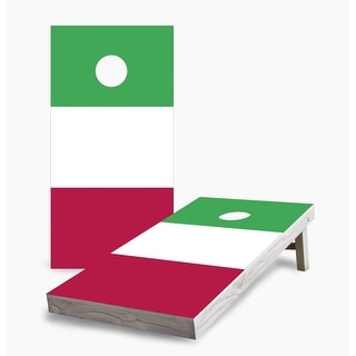 Italian Flag Cornhole Game (Choose Wraps or Boards)