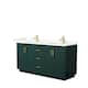 Option Green, Gold Trim, Giotto Quartz Top