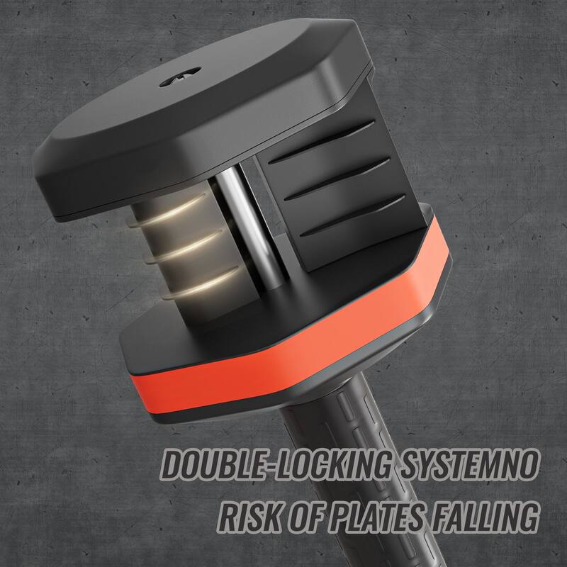 55LB 5 in 1 Single Adjustable Dumbbell Free Dumbbell