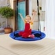 preview thumbnail 36 of 55, Goplus 40" Flying Saucer Tree Swing Indoor Outdoor Play Set Kids - See Details