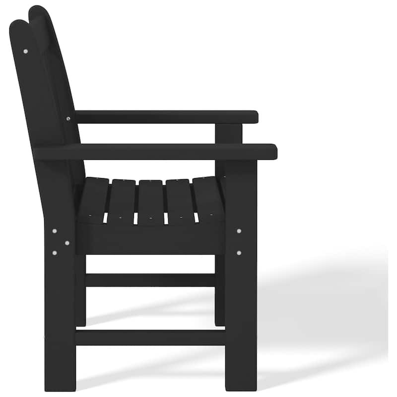 Polytrends Laguna Outdoor Dining Poly Garden Arm Chair (Set of 4)