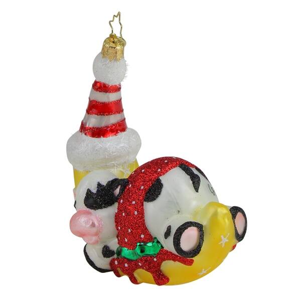 Shop Christopher Radko Goodnight Moon Glass Christmas Ornament