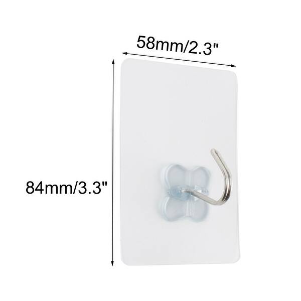 Shop Self Stick Nail Free Wall Hook Hanging Coat Hanger For