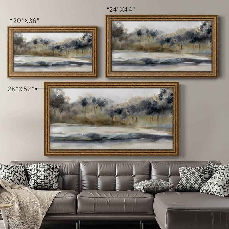 Silent River Premium Framed Canvas- Ready to Hang