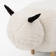 preview thumbnail 9 of 13, Pearcy Faux Fur Sheep Ottoman by Christopher Knight Home - 26.75" L x 17.50" W x 18.00" H