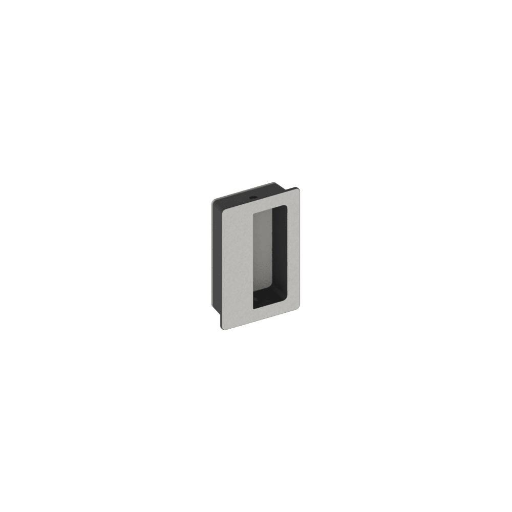 Hager 16n 1 15 16 X 3 Flush Cup Pull With Rounded Corners From The Overstock Polished Chrome