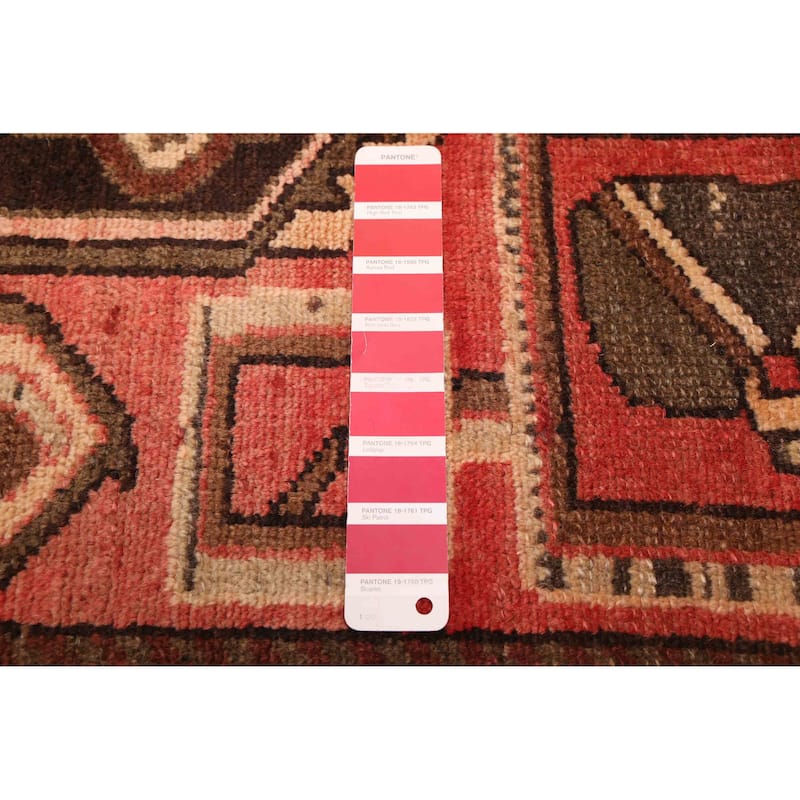 ECARPETGALLERY Hand-knotted Andelz Red Wool Rug - 4'0 x 6'3