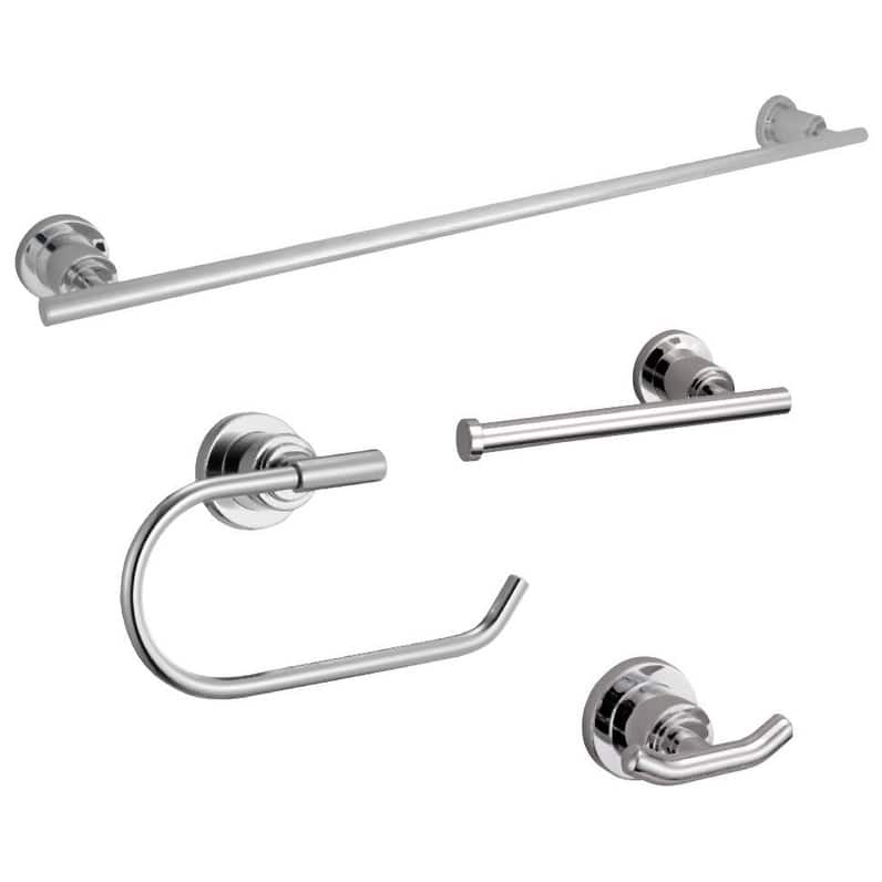 Design House Geneva Bathroom Accessory Set with 24" Center to Center