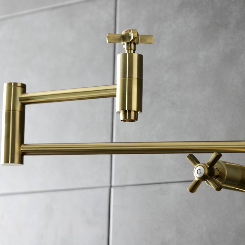 Millennium Two-Handle 1-Hole Deck Mount Pot Filler Faucet