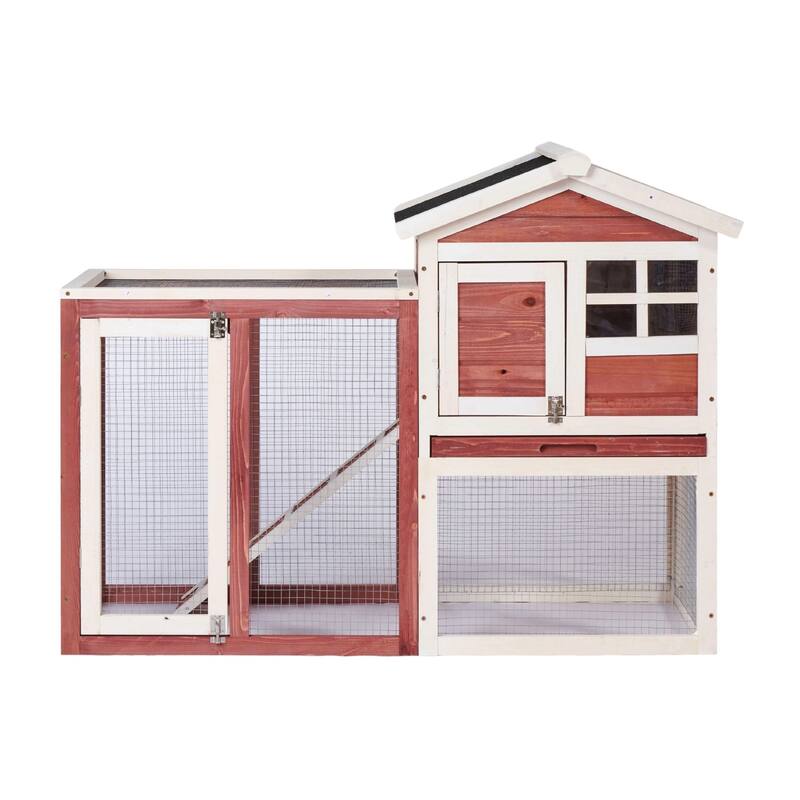 Durable Large Chicken Coop Wooden Rabbit Hutch