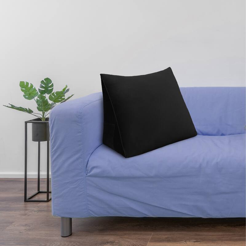 Kids Bed Reading Wedge Pillow Dorm Bunk Backrest Support