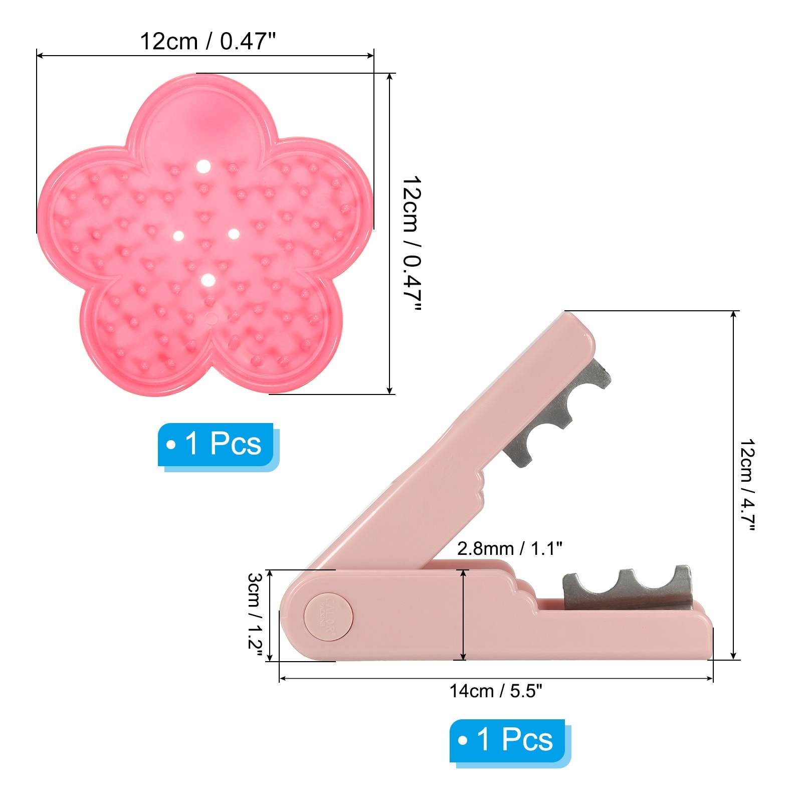 3pcs Rose Stem Leaf Thorn Stripper Remover Tool Stripping Kit