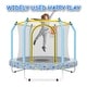 preview thumbnail 22 of 23, 55-inch Trampoline for Kids Indoor & Outdoor Small Toddler Trampoline with Basketball Hoop