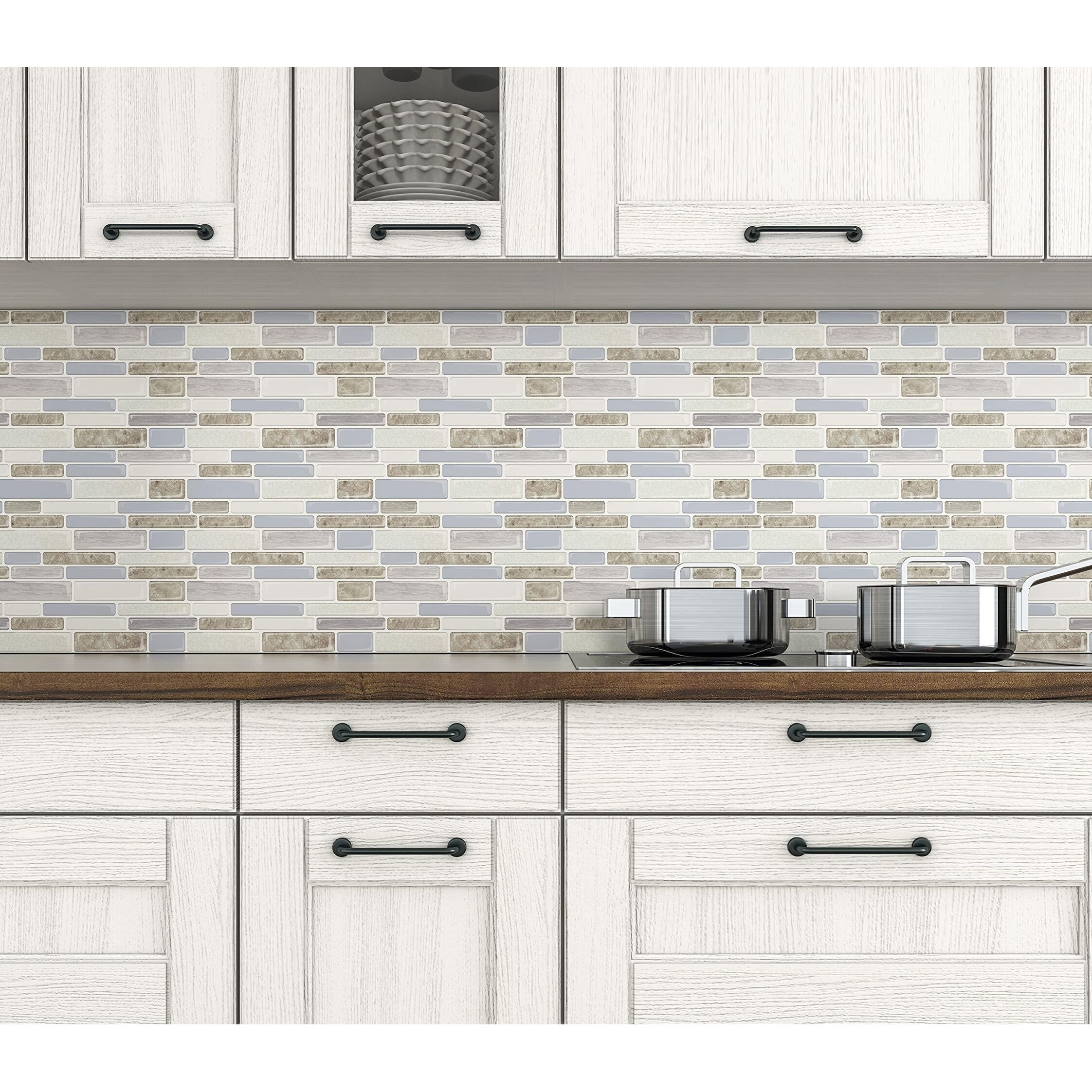 12 X 12 Self Adhesive Wall Tiles for Kitchen Stick on Backsplash Peel and Stick Backsplash Thicker Upgrade Design,5 Sheets 12 X 12 Self Adhesive Wall Tiles for Kitchen Stick on Backsplash Peel and Stick Backsplash Thicker Upgrade Design,5 Sheets
