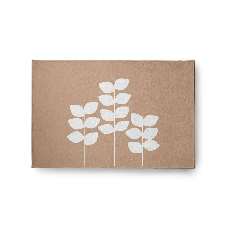 Simple Stems Spring Chenille Indoor/Outdoor Rug - Pepper - 2' x 3'