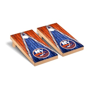 New York Islanders NHL Triangle Cornhole Board Set