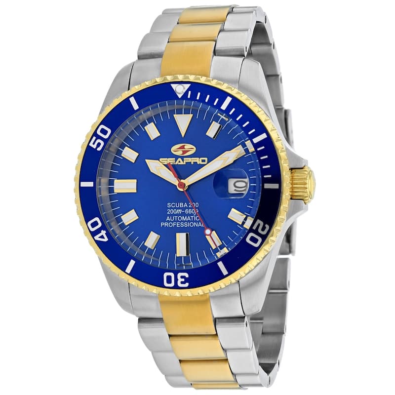 Seapro Men's Scuba 200 Blue Dial Watch - SP4327 - 6 (36)