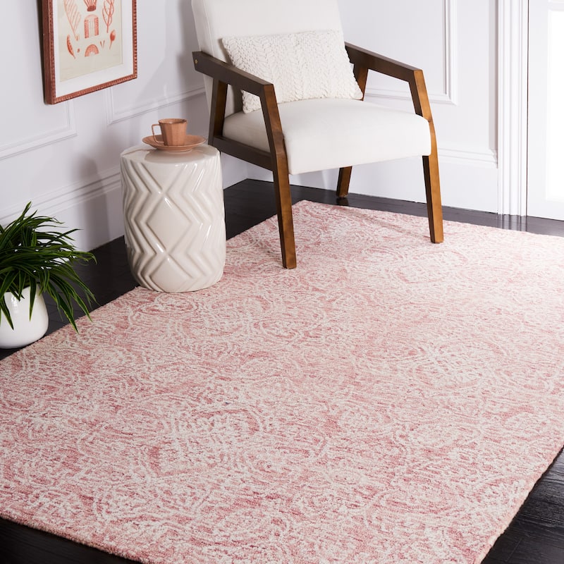 SAFAVIEH Handmade Metro Lorenzina French Country Wool Rug