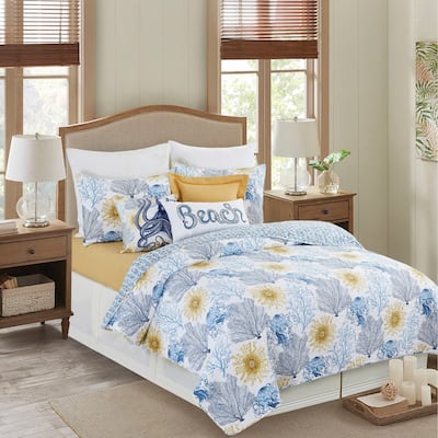 Monterey Mist Cotton Quilt Set