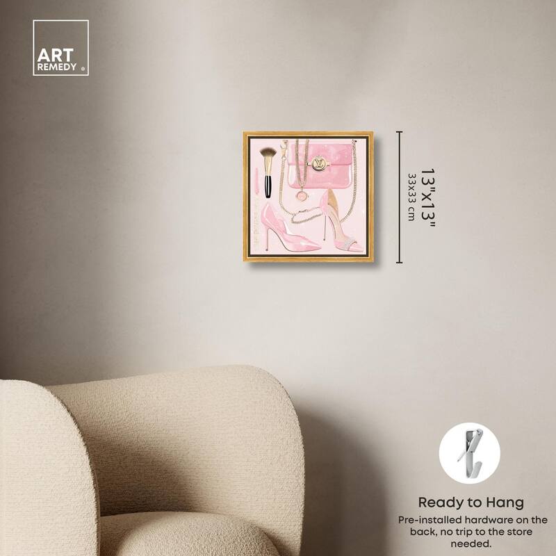 Her Favorite Choices Canvas by Art Remedy