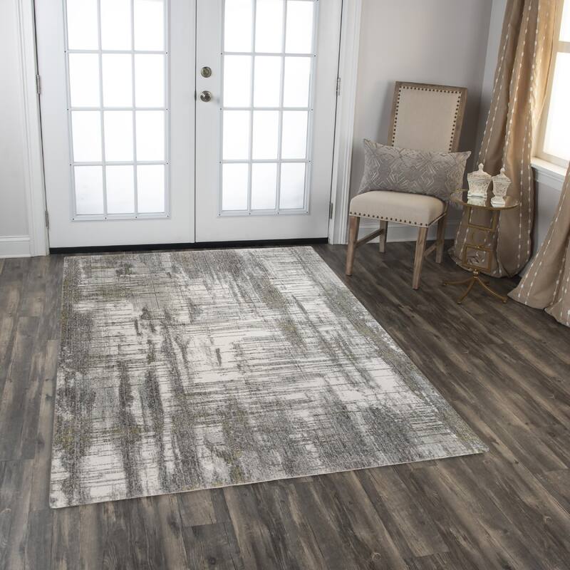 Alora Decor Antonela Transitional Beige/multi Recycled Polyester Area Rug