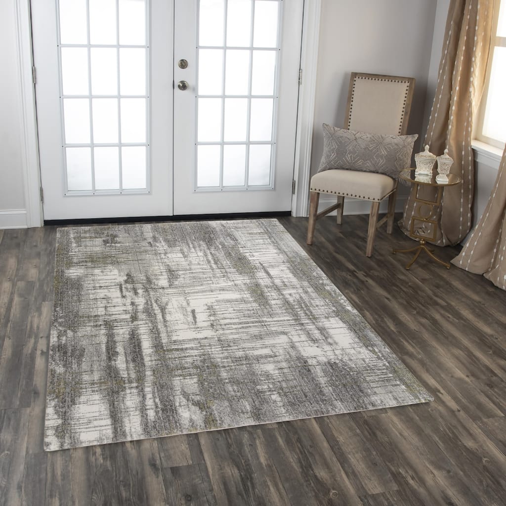 Alora Decor Antonela Transitional Beige/multi Recycled Polyester Area Rug