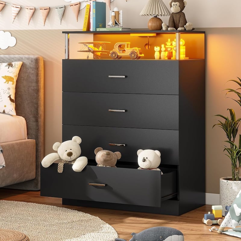 Dresser Bedroom Drawers Dressers Chests of Drawers Charging Station