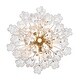 preview thumbnail 7 of 9, Crystorama Lighting Group ADD-306-CL Addis 6 Light 20" Wide Waterfall