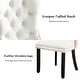 preview thumbnail 6 of 99, High-end Tufted Velvet Upholstered Nailhead Dining Chair Set of 6