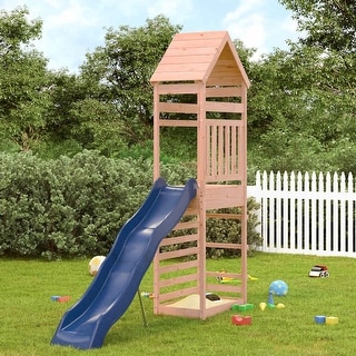 vidaXL Outdoor Playset Outdoor Backyard Playground Equipment for Kids Age 3-8 - 21.7" x 100" x 103.9"