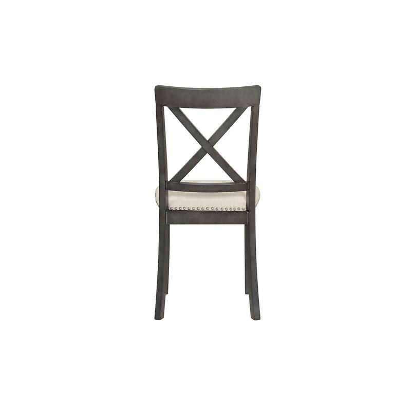 Orisfur. 5 Pieces Dining Table and Chairs Set for 4 Persons, Kitchen Room Solid Wood Table with 4 Chairs