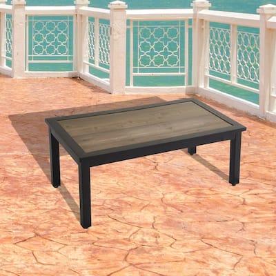 Patio Festival Outdoor X-Back Collection Coffee Table