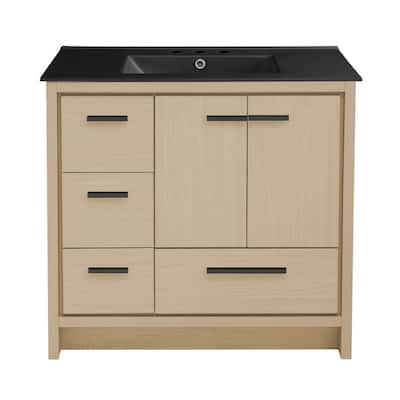 Swiss Madison SM-BV750-3 Virage 37" Free Standing Single Basin Vanity