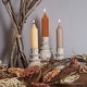 preview thumbnail 4 of 16, Root Unscented 5 In. Timberline™ Collenette Taper Candles box of 8 - 5 X 1-1/4