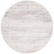 preview thumbnail 14 of 14, SAFAVIEH Diamond Arienne Modern Abstract Fringe Rug 6'7" Round - Beige/Grey Brown - Round