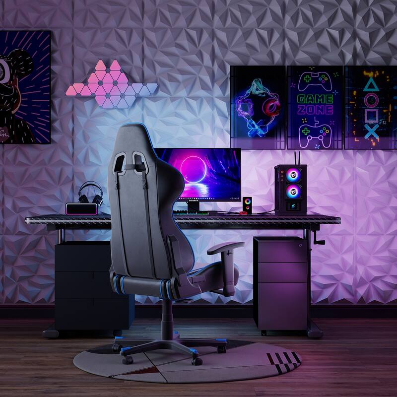 White PVC 3D Wall Panels with Diamond Pattern Peel and Stick Set of 20