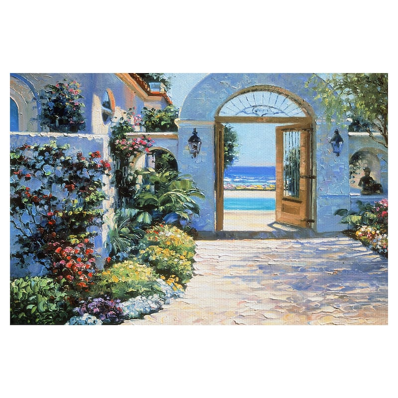 Hotel California by Howard Behrens Canvas Art Print