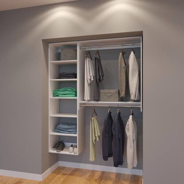 Shop Modular Closets 5 Ft Closet Organizer System 60 Inch