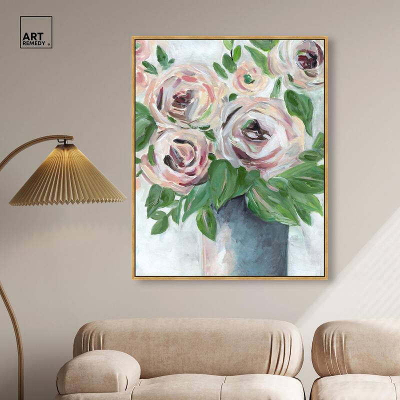 Flowers from my Garden Canvas by Art Remedy