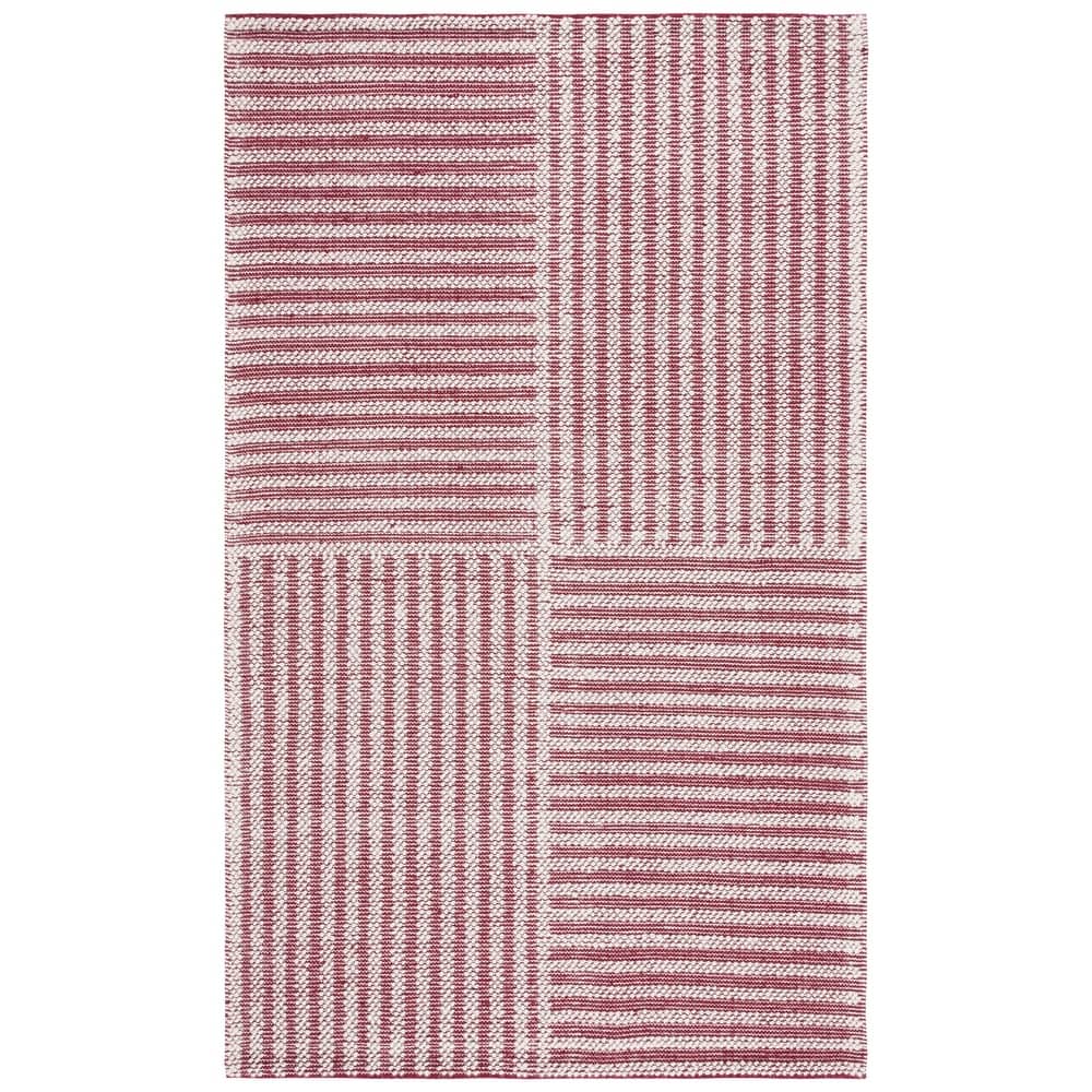 SAFAVIEH Handmade Natura Reagan Geometric Wool Rug