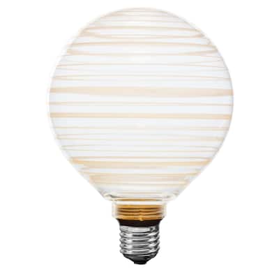 Festive Living LED G125 + COB Bulb Indoor/Outdoor Covered Edison Bulbs, E26 Base - Aurora Saturn