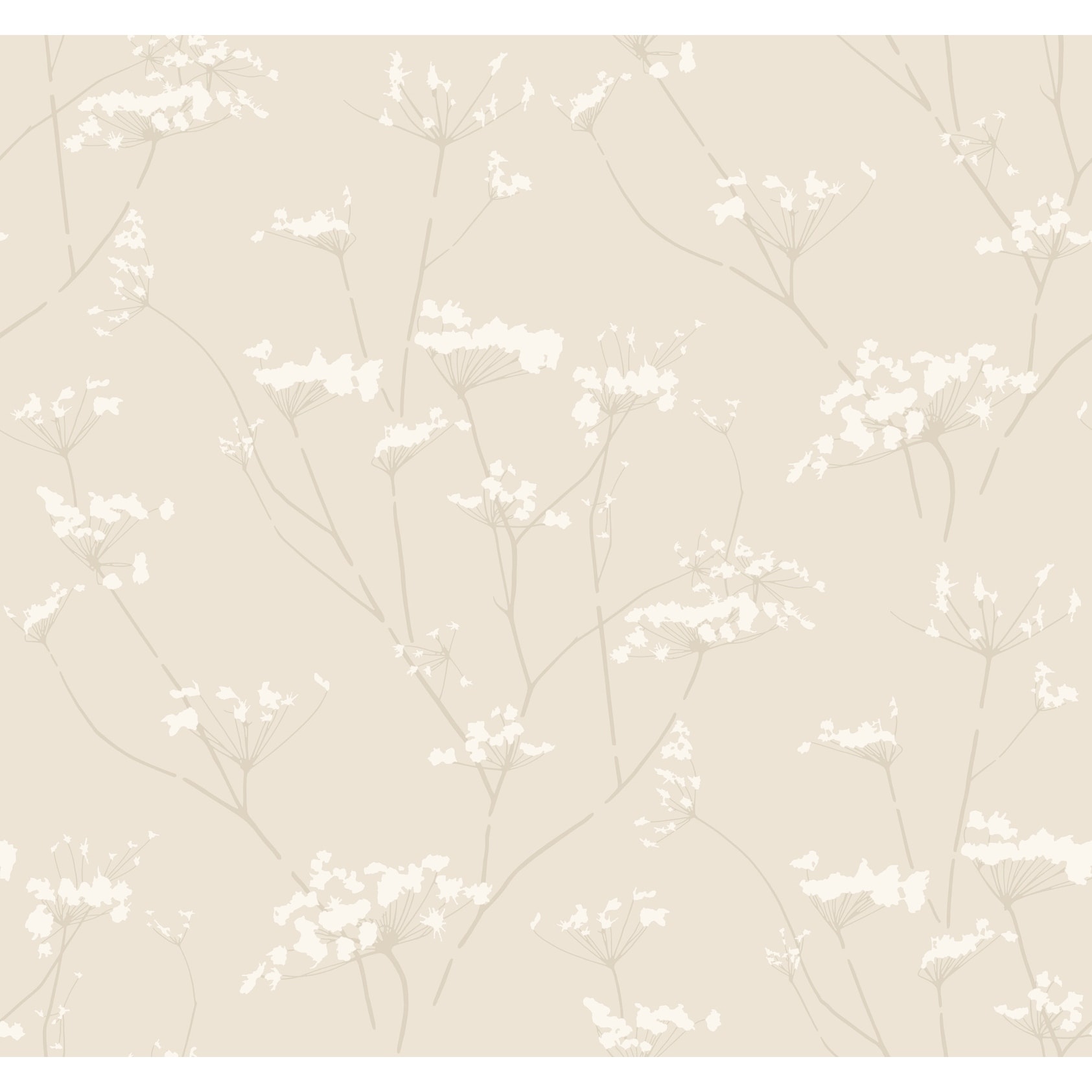 Candice Olson Enchanted Cream Wallpaper