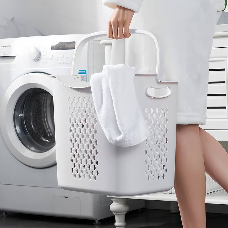4-Tier Removable Laundry Storage Organizer with Wheels