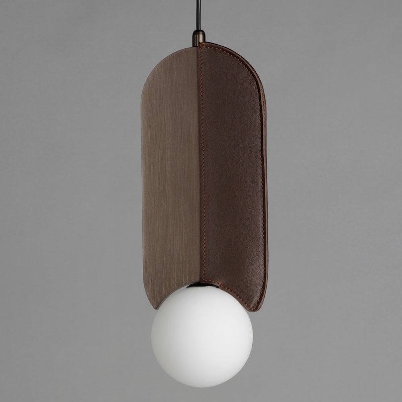 Studio M SM24603 Stitched 6" Wide LED Mini Pendant by Nina Magon