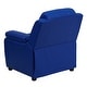 preview thumbnail 46 of 106, Deluxe Padded Contemporary Kids Recliner with Storage Arms