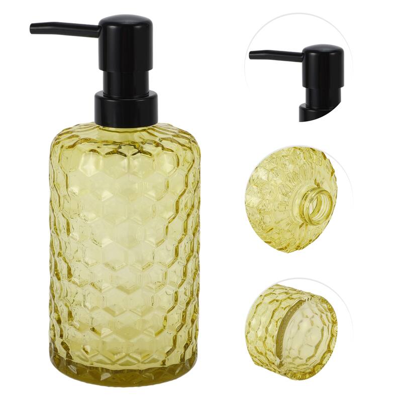 Simple Cylindrical Soap Pump Dispenser for Bathroom 500ml 1 Pcs